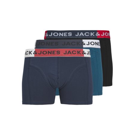JACCOLOR BLOCK TRUNKS 3 PACK