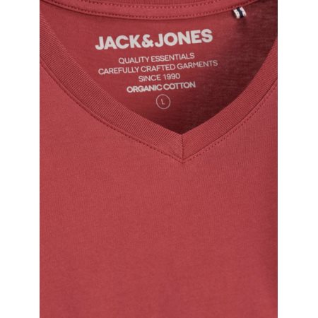 JJEORGANIC BASIC TEE SS V-NECK