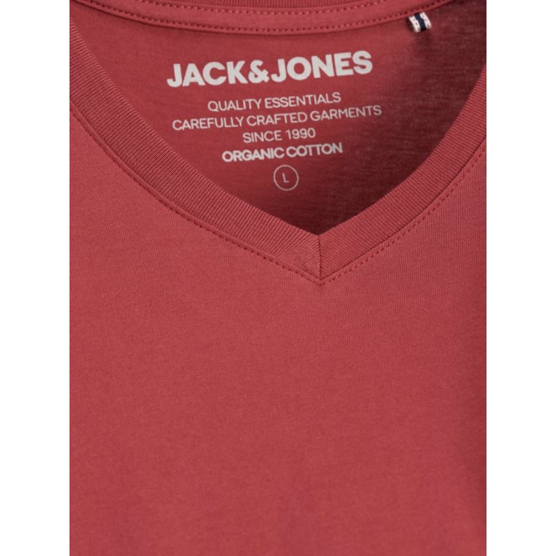 JJEORGANIC BASIC TEE SS V-NECK