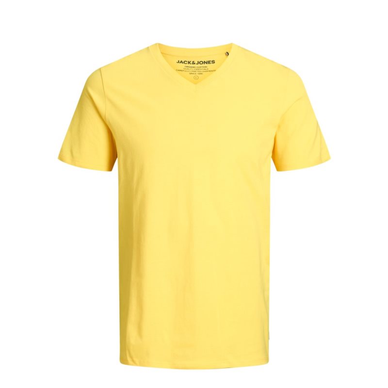 JJEORGANIC BASIC TEE SS V-NECK