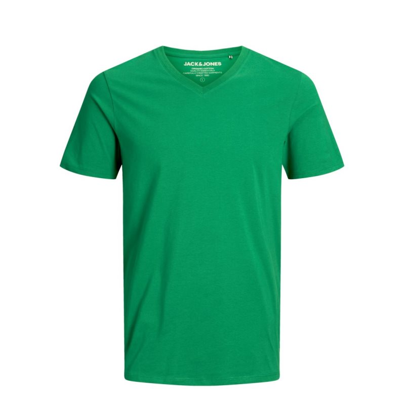 JJEORGANIC BASIC TEE SS V-NECK