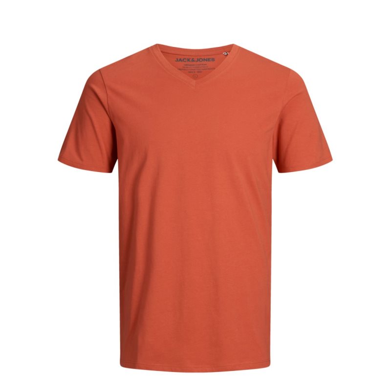 JJEORGANIC BASIC TEE SS V-NECK