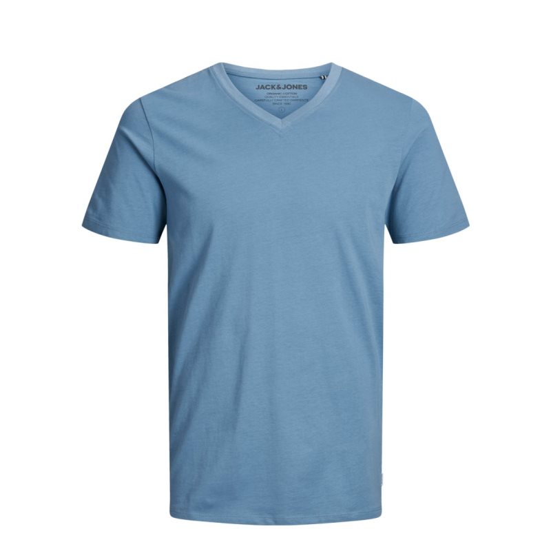 JJEORGANIC BASIC TEE SS V-NECK