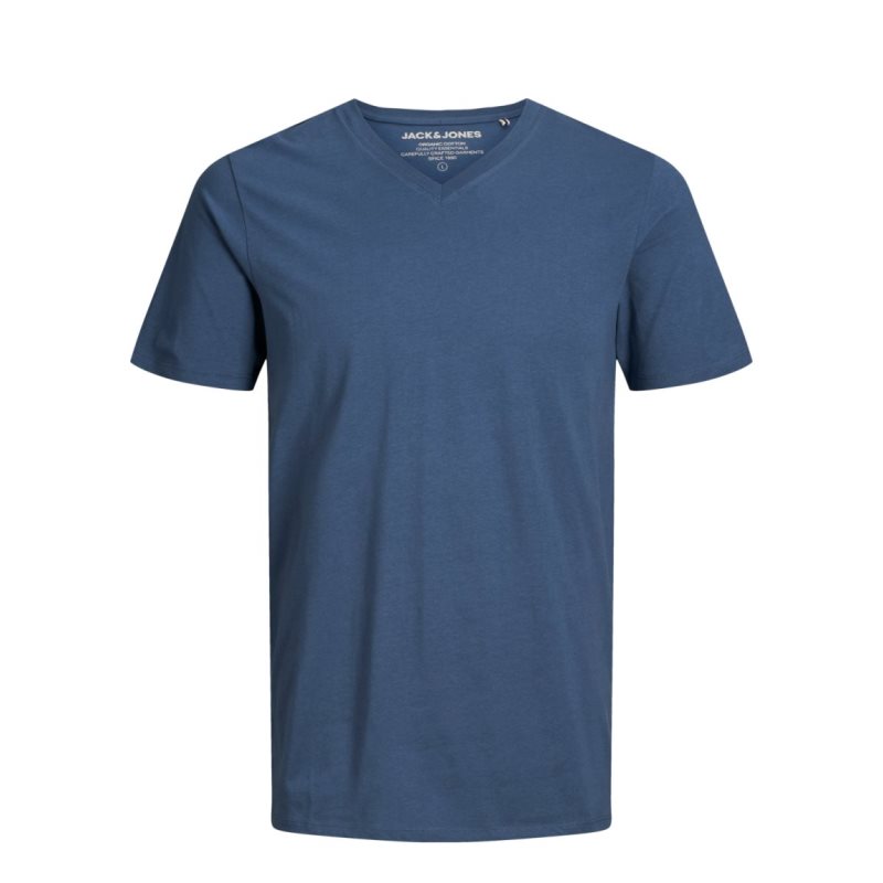 JJEORGANIC BASIC TEE SS V-NECK