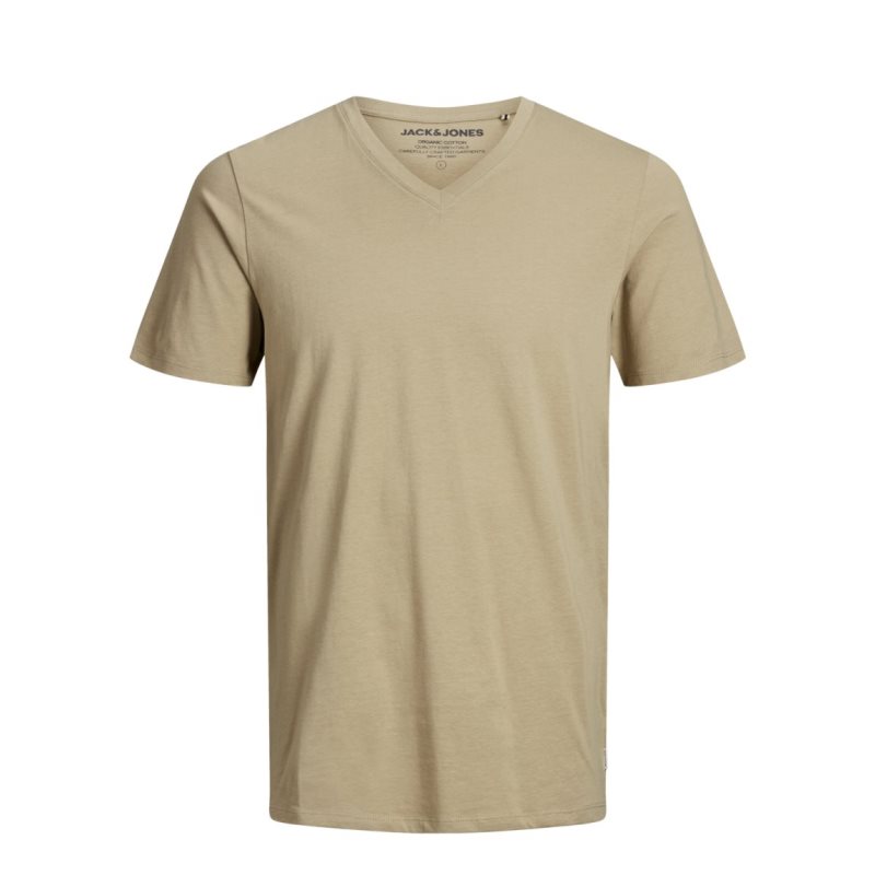 JJEORGANIC BASIC TEE SS V-NECK