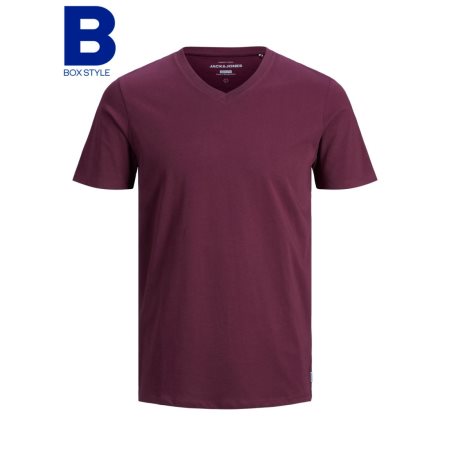 JJEORGANIC BASIC TEE SS V-NECK
