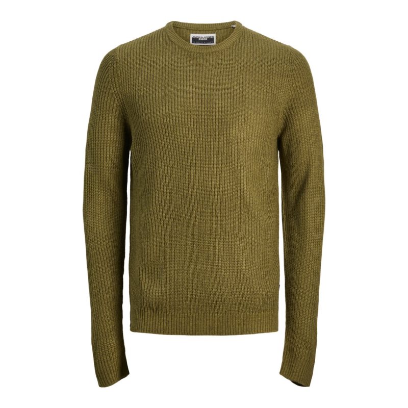 JCOTWIST STRIPED KNIT CREW NEC