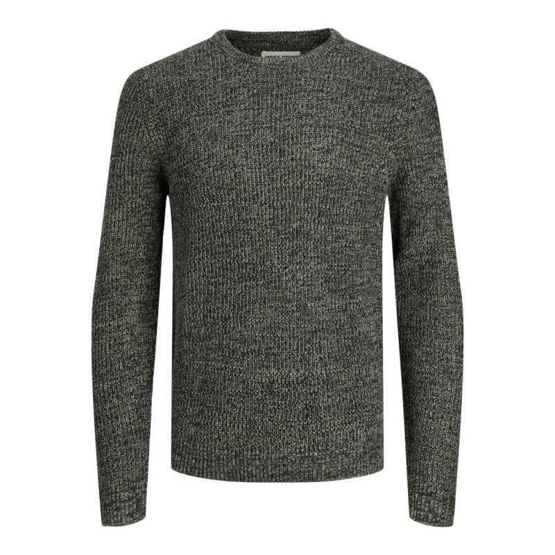 JCOTWIST STRIPED KNIT CREW NEC