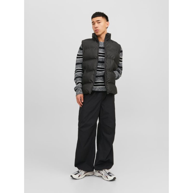 JCOTWIST STRIPED KNIT CREW NEC