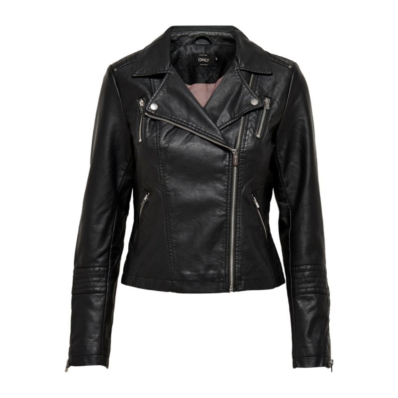 ONLGEMMA FAUX LEATHER BIKER OT