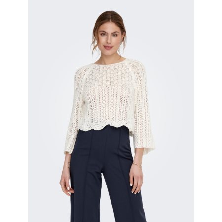 ONLNOLA LIFE  3/4 PULLOVER KNT