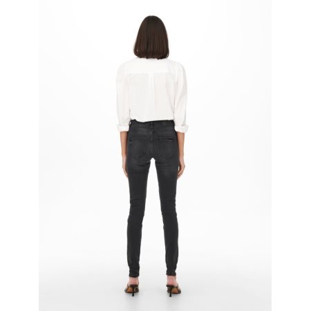 JDYBLUME MID WAIST SKINNY BLAC