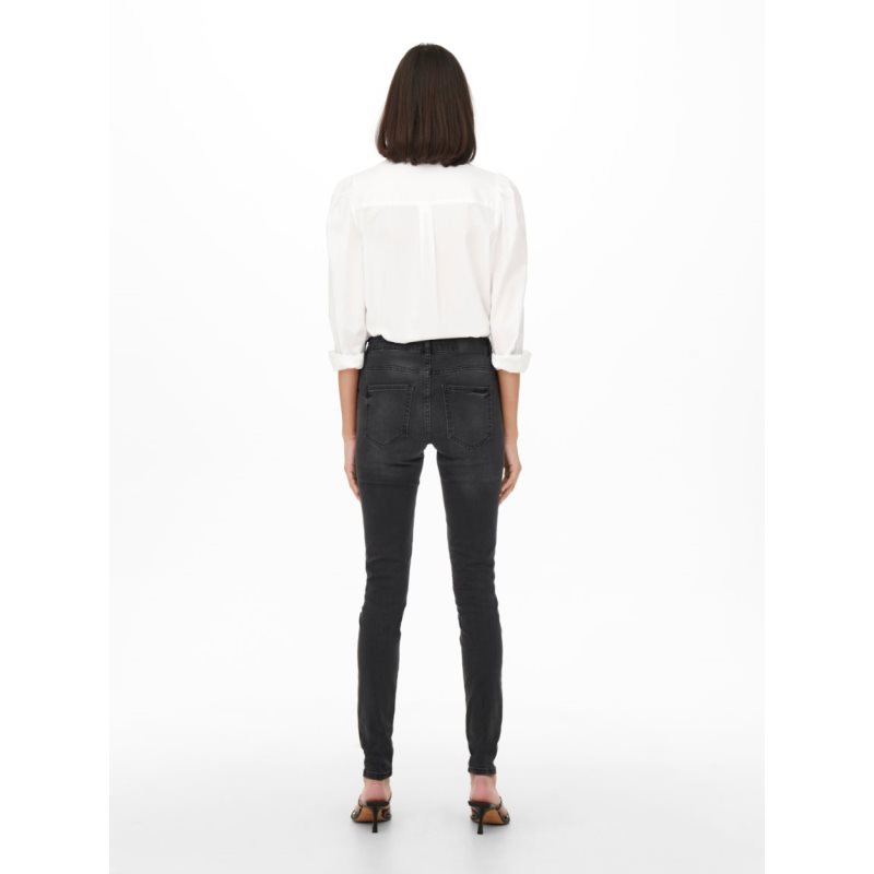 JDYBLUME MID WAIST SKINNY BLAC