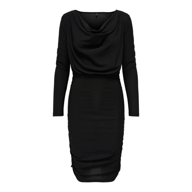 ONLSANSA L/S WATERFALL DRESS J