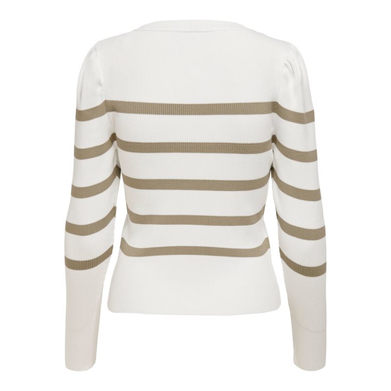 ONLSALLY L/S PUFF PULLOVER KNT