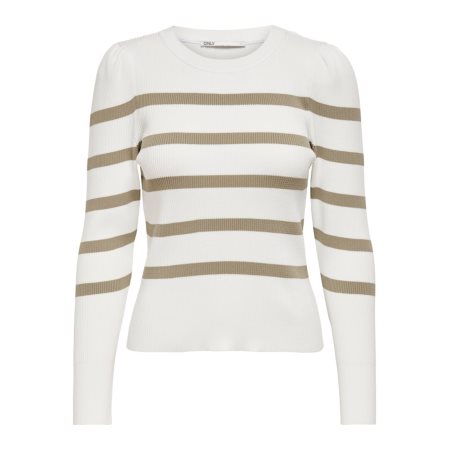 ONLSALLY L/S PUFF PULLOVER KNT