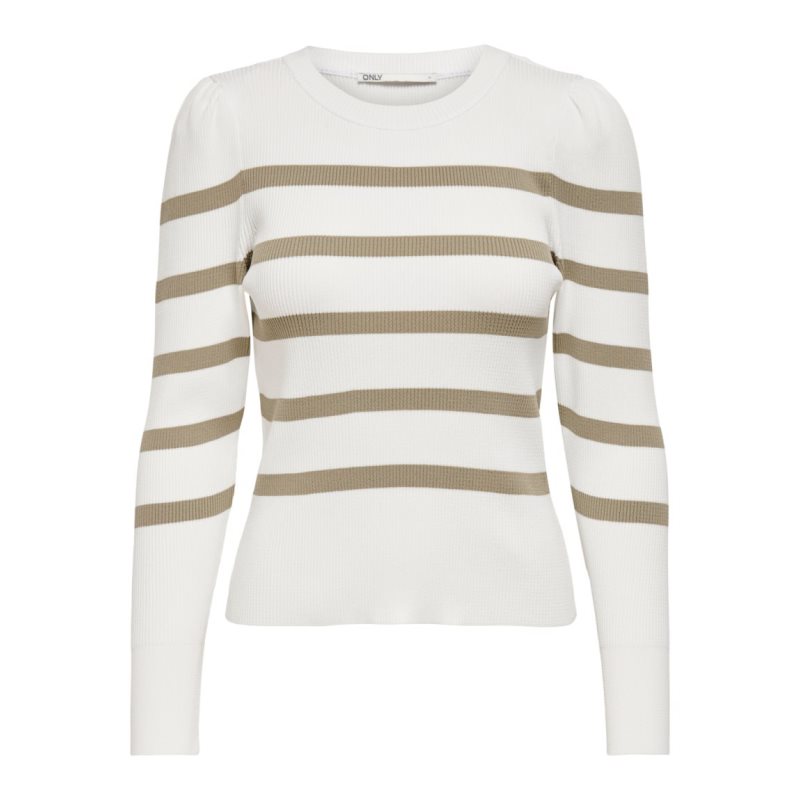 ONLSALLY L/S PUFF PULLOVER KNT