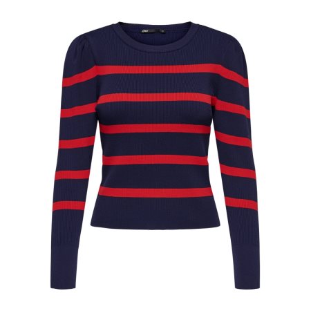 ONLSALLY L/S PUFF PULLOVER KNT