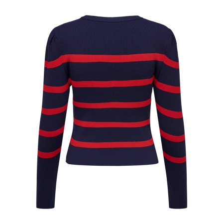 ONLSALLY L/S PUFF PULLOVER KNT