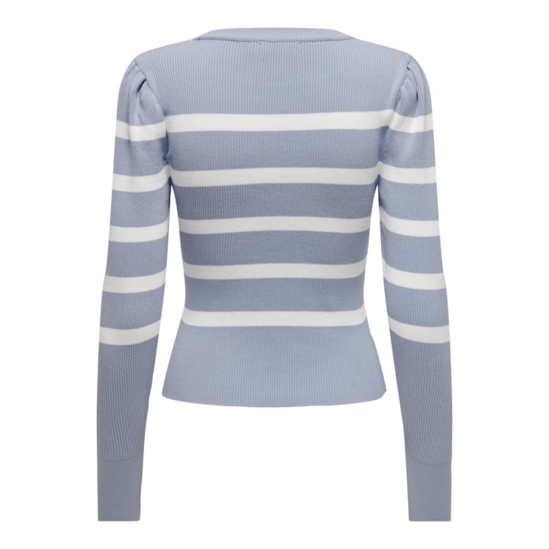 ONLSALLY L/S PUFF PULLOVER KNT