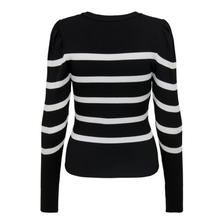 ONLSALLY L/S PUFF PULLOVER KNT