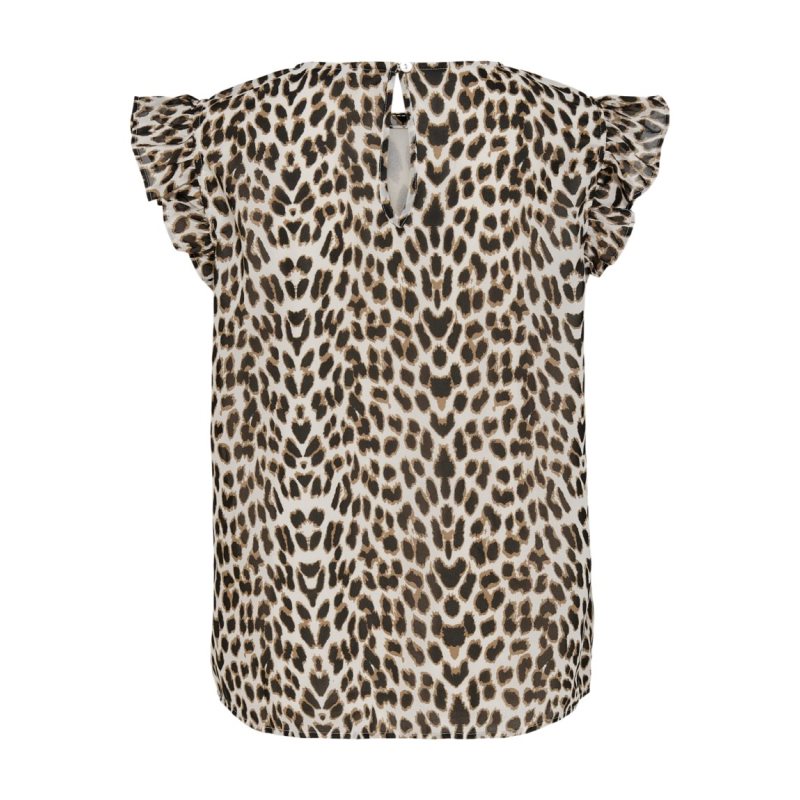 ONLANN STAR S/L FRILL TOP NOOS