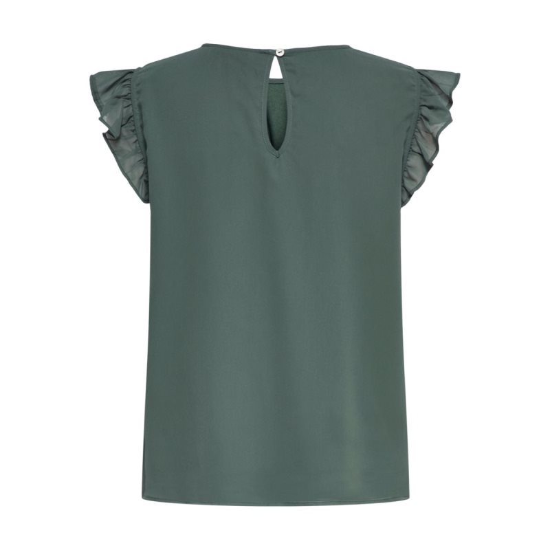 ONLANN STAR S/L FRILL TOP NOOS