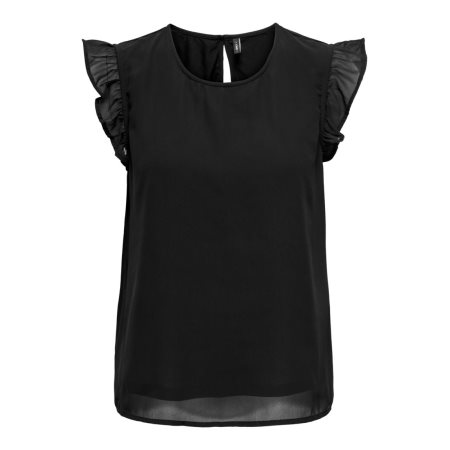 ONLANN STAR S/L FRILL TOP NOOS