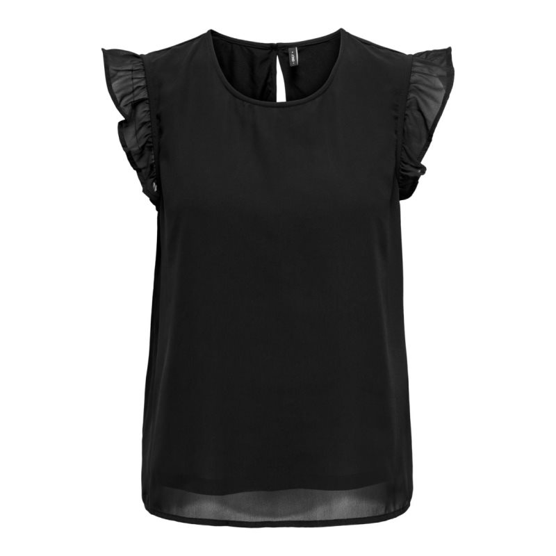 ONLANN STAR S/L FRILL TOP NOOS