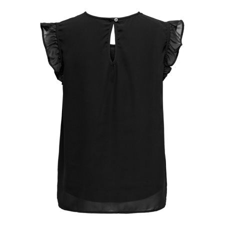 ONLANN STAR S/L FRILL TOP NOOS