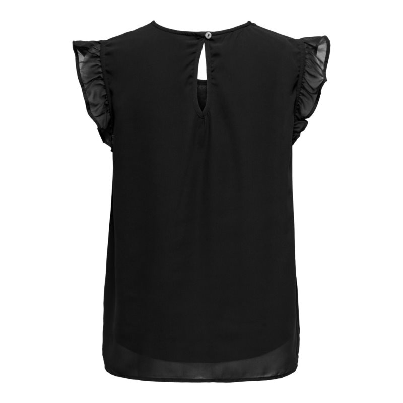 ONLANN STAR S/L FRILL TOP NOOS