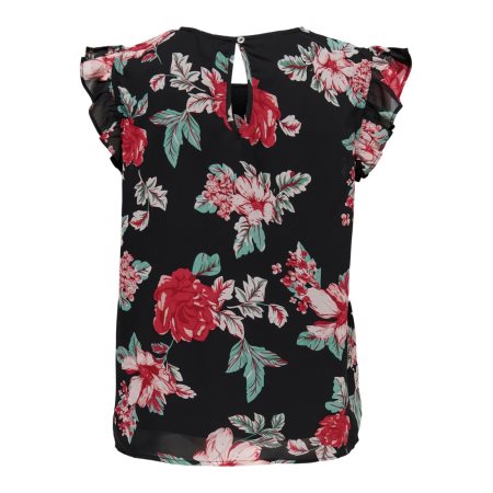 ONLANN STAR S/L FRILL TOP NOOS