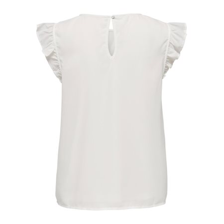 ONLANN STAR S/L FRILL TOP NOOS