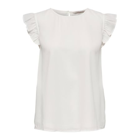 ONLANN STAR S/L FRILL TOP NOOS