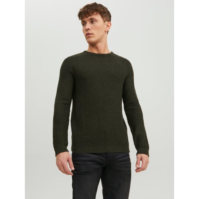 JJEDAMIAN KNIT CREW NECK SN