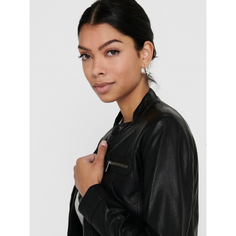 ONLBANDIT FAUX LEATHER BIKER N