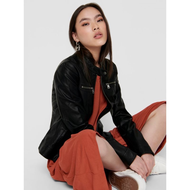 ONLBANDIT FAUX LEATHER BIKER N